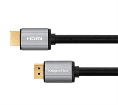 Krüger&Matz Kábel HDMI Kruger&Matz KM1208 2.0 4K, 5m, basic