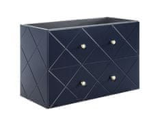 COMAD ELEGANCE BLUE 82-90-C skrinka pod umývadlo 90x61x46cm - Comad