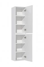 COMAD Iconic White 80-01-D-2D vysoká kúpeľňová skrinka - Comad