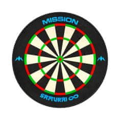 Mission Podstavec na šípky Samurai Infinity - Mini Sisal Dartboard Dart Holder