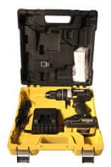 PROTECO 51.10-AV-20-02 vŕtačka s príklepom akumulátorová 2-13mm 20V, 1 akumulátor
