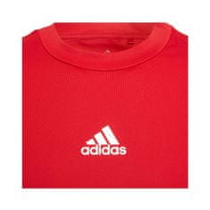 Adidas Tričko výcvik červená L JR Techfit Compression