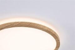 Paulmann PAULMANN LED Panel Atria Shine Backlight IP44 kruhové 420mm 22W 3000K design drevo 710.29 71029