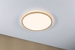 Paulmann PAULMANN LED Panel Atria Shine Backlight IP44 kruhové 420mm 22W 3000K design drevo 710.29 71029