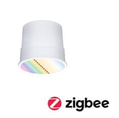 Paulmann PAULMANN LED Modul vstavané svietidlo Smart Home Zigbee Base Coin kruhové 50mm Coin 4,9 W 230V stmievateľné RGBW plus satén 924.70 92470