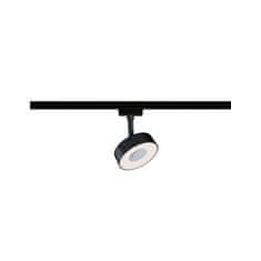 Paulmann PAULMANN URail LED lištový spot Circle 5W CCT 230V čierna mat 965.45 96545