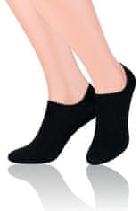 Amiatex Dámske ponožky Invisible 070 black + Nadkolienky Gatta Calzino Strech, čierna, 35/37