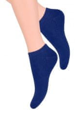 Amiatex Dámske ponožky 052 dark blue + Nadkolienky Gatta Calzino Strech, tmavo modrá, 38/40