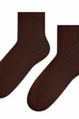 Amiatex Dámske ponožky 037 brown, hnedá, 38/40