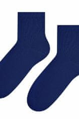 Amiatex Dámske ponožky 037 dark blue + Nadkolienky Gatta Calzino Strech, tmavo modrá, 38/40