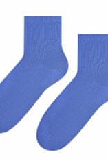 Amiatex Dámske ponožky 037 jeans + Nadkolienky Gatta Calzino Strech, džínsová, 35/37