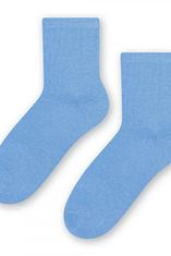 Amiatex Dámske ponožky 037 light blue + Nadkolienky Gatta Calzino Strech, svetlo modrá, 38/40