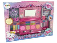 Lean-toys Súprava krásy Glitter Palette Nálepky na nechty