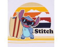 Disney STITCH Disney Biele tričko pre chlapcov, bavlna 7 let 122 cm