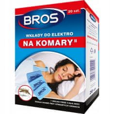 BROS Náplne proti komárom pre Elektro 20 ks.