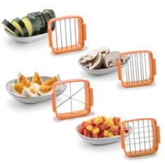 Northix Nicer Dicer Quick - Multifunkčný krájač zeleniny - Orange 