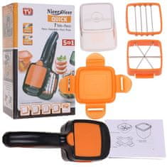 Northix Nicer Dicer Quick - Multifunkčný krájač zeleniny - Orange 