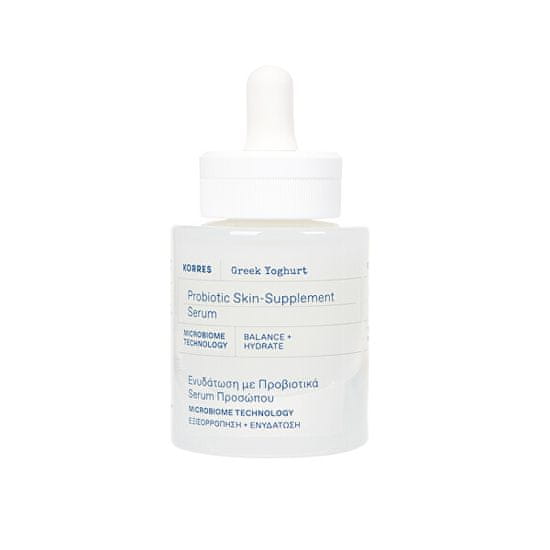 Korres Probiotické hydratačné pleťové sérum Greek Yoghurt Probiotic Superdose (Face & Eyes Serum) 30 ml