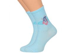 Disney Stitch DISNEY Dámske farebné dlhé ponožky - 3 páry, OEKO-TEX 37-42 EU