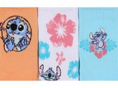 Disney Stitch DISNEY Dámske farebné dlhé ponožky - 3 páry, OEKO-TEX 37-42 EU