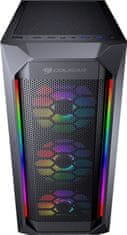 Cougar MX410 Mesh-G RGB, čierna