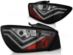 TUNING TEC Zadné svetlá SEAT IBIZA 6J 3D 06.2008-2012 čierne LED BAR