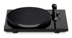 Pro-Ject  E1 BT Black + OM5e Hi-Fi gramofón "Plug & Play" s vstavaným gramofonovým predzesilovačom, Bluetooth 