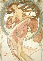 Pohľad Alfons Mucha – Dance, krátky