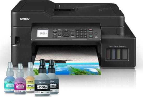 BROTHER inkoust MFC-T920DW / A4/ 17/16,5ipm/ 128MB/ 6000x1200/ copy+scan+print/ USB / wifi / ADF / duplex / ink tank