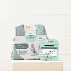 ergoPouch Vrece na spanie s rukávmi organická bavlna Jersey Oatmeal Marle 3-12 m, 6-10 kg, 1 tog