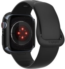 Spigen ochranný kryt Thin Fit pro Apple Watch 7 45mm, čierna