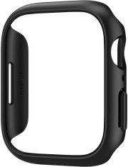 Spigen ochranný kryt Thin Fit pro Apple Watch 7 45mm, čierna