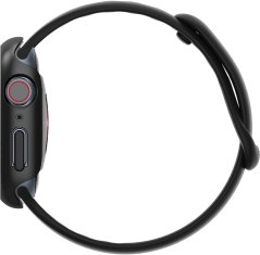 Spigen ochranný kryt Thin Fit pro Apple Watch 7 45mm, čierna