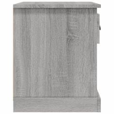 Petromila vidaXL Nočné stolíky 2 ks sivá sonoma 39x39x47,5 cm kompozitné drevo