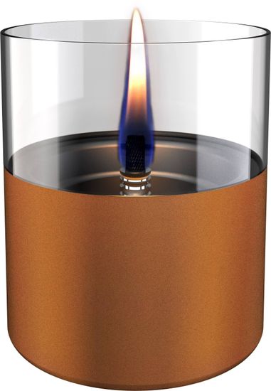 TENDERFLAME Stolný lampáš Lilly 10 Glass Copper