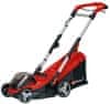 Einhell Set Aku kosačka CE-CM 36/34-1 Li-Solo + Starter Kit 2× 4,0 Ah & Twincharger