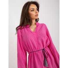 Och Bella Dámske šaty OCH BELLA tmavo ružové TW-SK-BI-2021977.00_398198 S