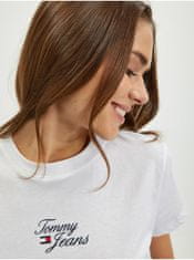 Tommy Jeans Tričká s krátkym rukávom pre ženy Tommy Jeans - biela XS