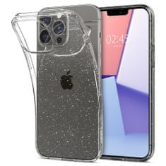 Spigen Liquid Crystal Glitter, crystal quartz, iPhone 13 Pro