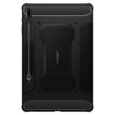 Spigen Rugged Armor Pro, black, Samsung Galaxy Tab S7 FE/S7 FE 5G