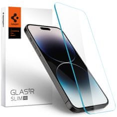 Spigen Glass tR Slim HD 1 Pack, Transparency Sensor Protection - iPhone 14 Pro Max