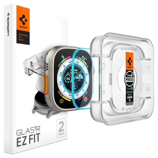 Spigen Glass EZ Fit 2 Pack - Apple Watch Ultra 2/Ultra 49mm