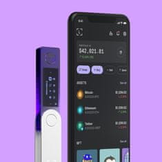 Ledger Peňaženka Nano X Cosmic Purple Crypto Hardware Wallet