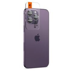 Spigen Glass EZ Fit Optik Pro 2 Pack, deep purple - iPhone 14 Pro/iPhone 14 Pro Max