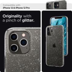 Spigen Liquid Crystal Glitter, clear-iPhone 12/Pro