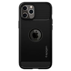 Spigen Rugged Armor, black, iPhone 12/Pro