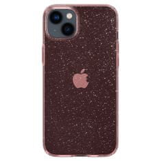 Spigen Liquid Crystal Glitter, rose quartz, iPhone 14