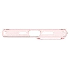 Spigen Liquid Crystal Glitter, rose quartz, iPhone 14