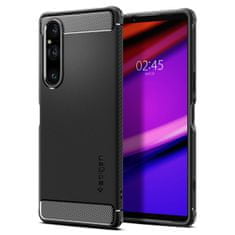 Spigen Rugged Armor, black, Sony Xperia 1 V