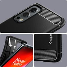 Spigen Rugged Armor, black, OnePlus Nord 2 5G